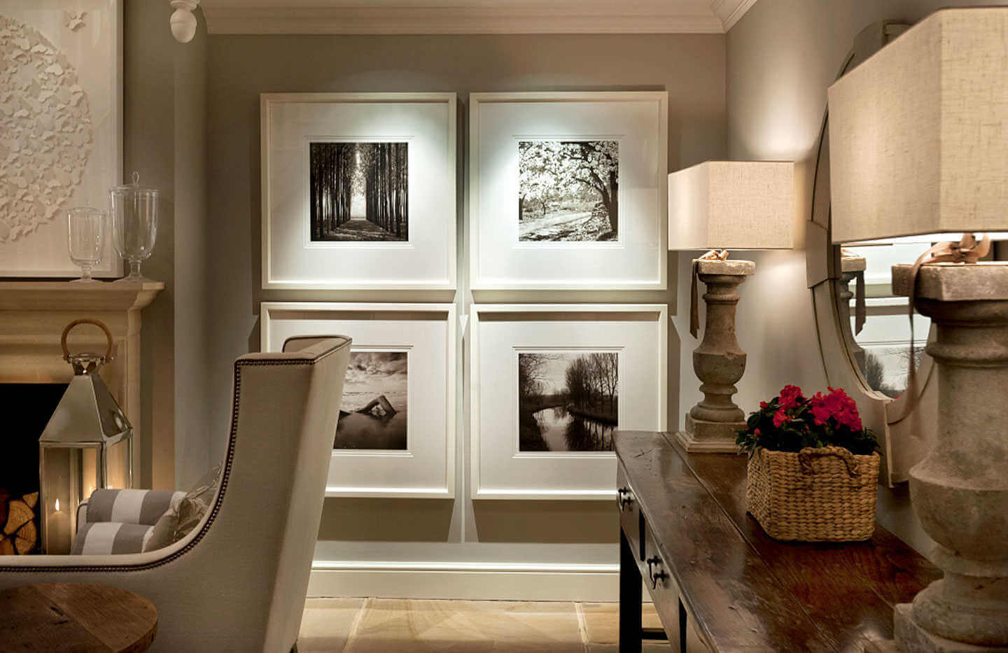 Luxury Interior Design Wall Hang with Image