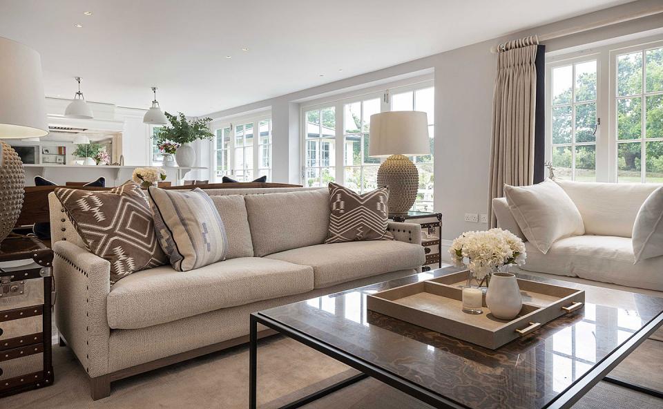 Luxury Interior Designed Sofa Area