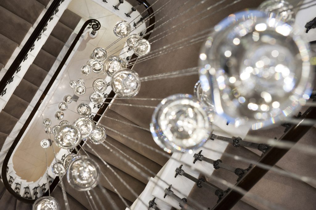 Bocci lighting and Jacaranda carpet in this top end interior design project