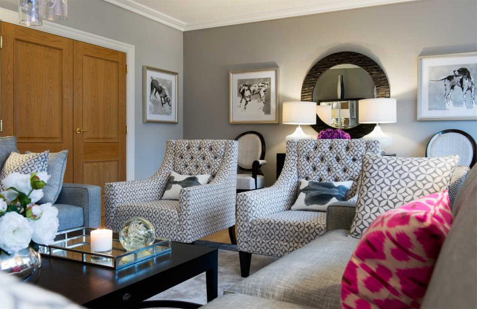 Stylish Grey Living Room Design